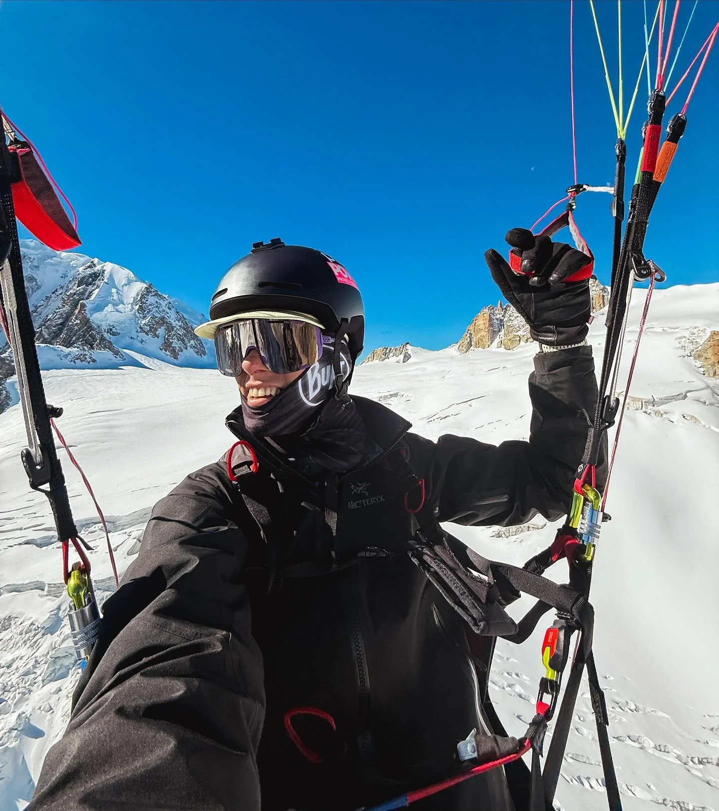 I’m still stoke to have achieved a Mont Blanc ascend and fly down in such a perfect conditions, can’t believe it was just a week ago. While I was in such a high the next day I thought I was a “super women” and after a great sl