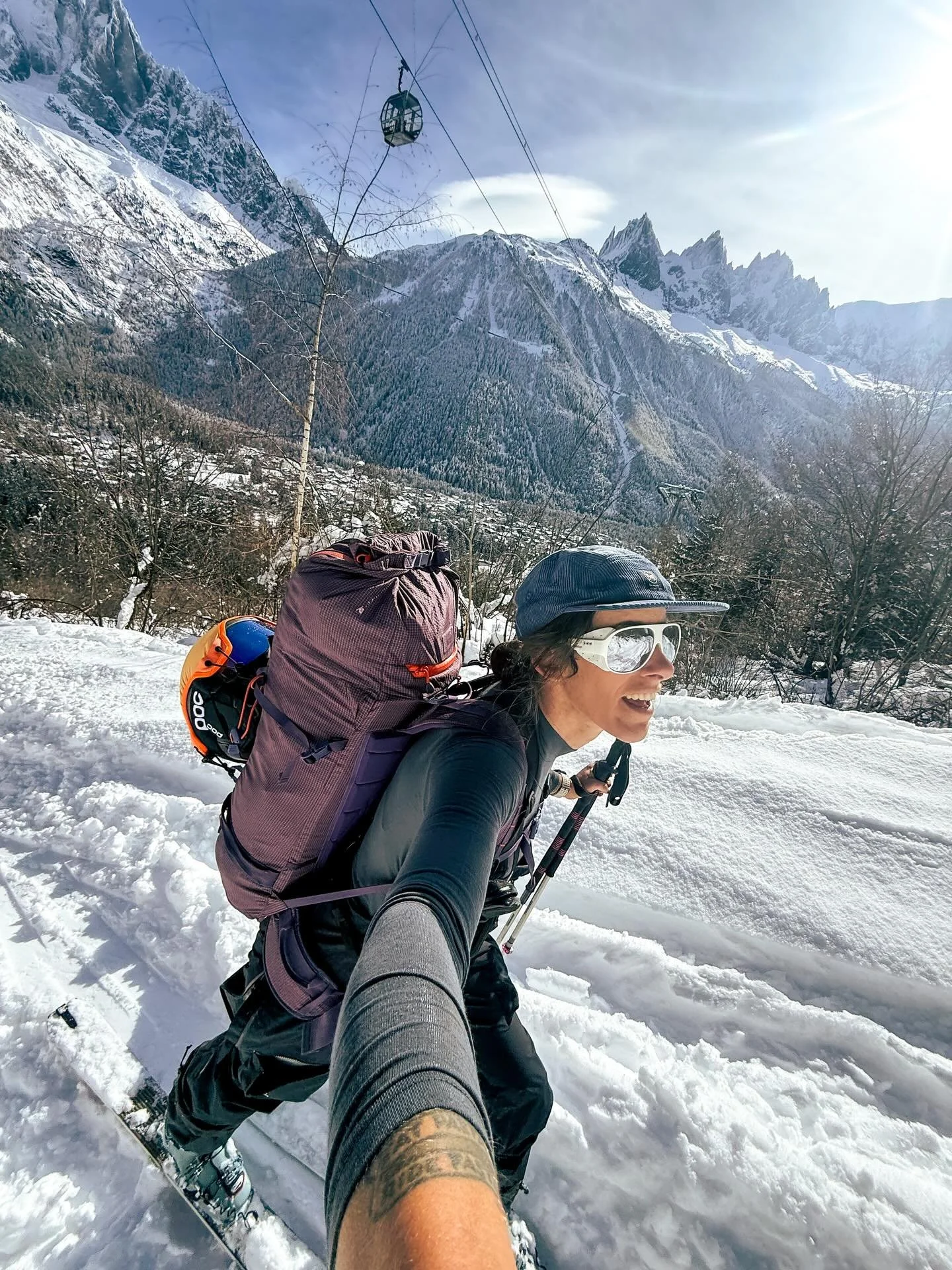 Happy to be back home, some glimpse of sun while there is a 5/5 avalanche forecast so keeping it safe, good to catch up with friends, work on new projects, get to fly again and we&rsquo;ll multiple activities ⛷️🏋🏽&zwj;♀️🪂🧗&zwj;♀️ there is nothing