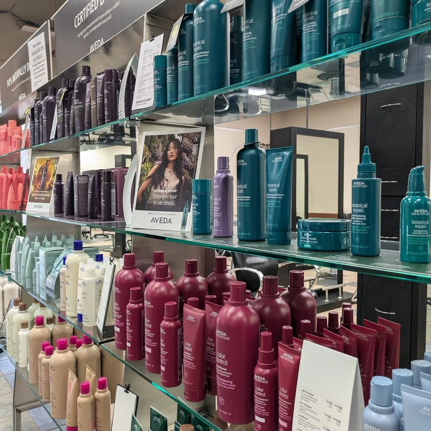 🌿 Where beauty meets wellness 💆&zwj;♀️✨ Proud to be an Aveda salon&mdash;powered by nature, guided by purpose, and dedicated to making you look &amp; feel your best

#AvedaSalon #BotanicalBeauty #SustainableStyle #AvedaLove #Aveda 💚