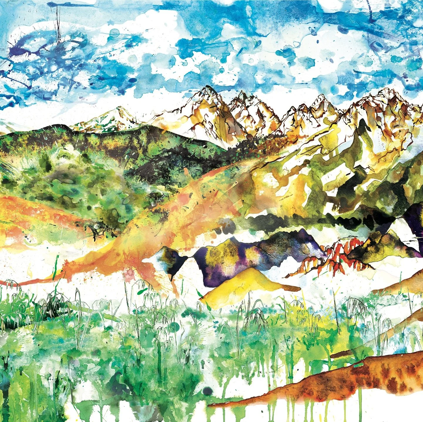 My first hybrid landscape with no buildings…