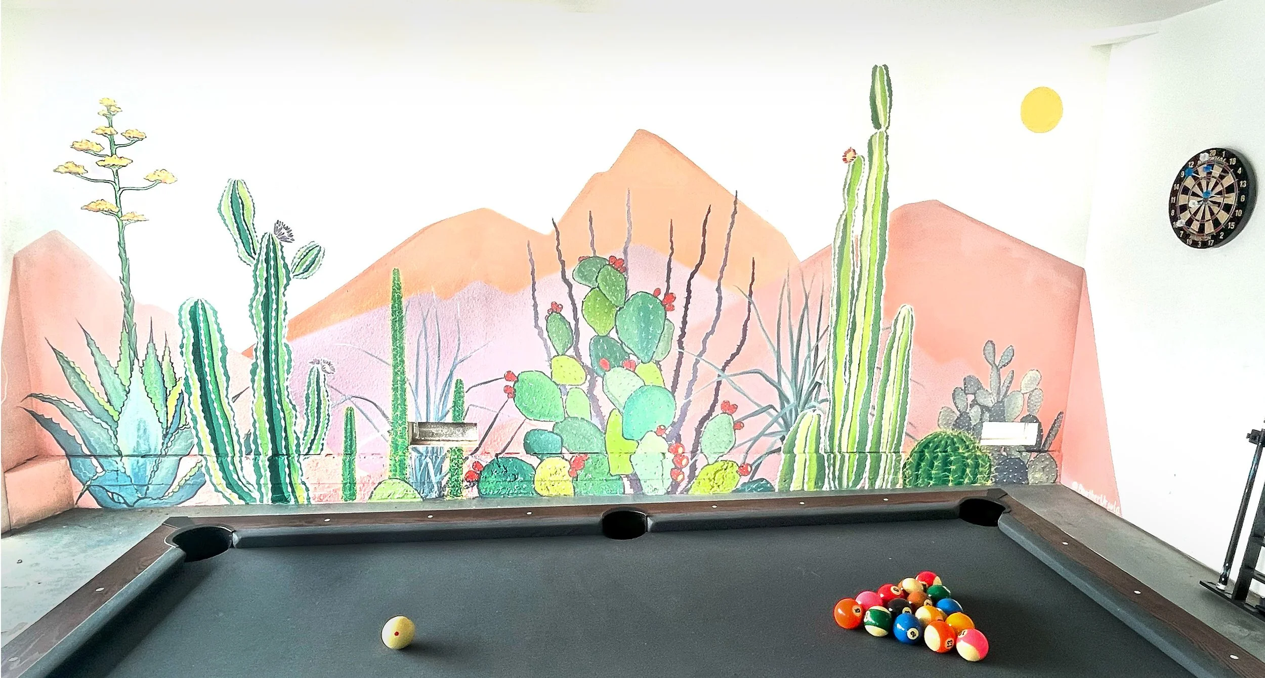 Ursula Barton commercial mural artist