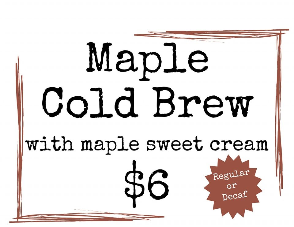 We're so excited to kick off our festival season at the WNY Maple Festival with our favorite drink - MAPLE COLD BREW! 🎉

It's creamy, delicious and perfectly sweeter with real maple syrup from @springbottomfarm 🥰

Come visit us this weekend in Fran