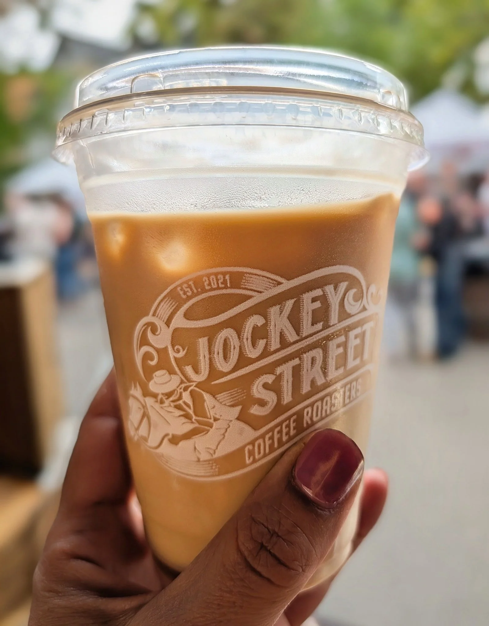 WOAH @naplesgrapefestival, what a busy (and fun) day we had! 🙌

↪️ We can't  join you again today from 10-5 in Naples, NY. We have all the favorites plus some fancy cups. 😉

#jockeystreetcoffee #roastwhatyoulove #coffeeroaster #naplesgrapefestival