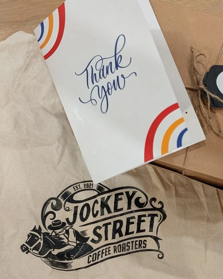 It's FUNDRAISING SEASON! This sweet sample pack and goodies are heading out to our latest fundraising coordinator today. 🙌

Fundraising is hard work - We love to spread some caffeinated cheer when the work is finished. 🥰