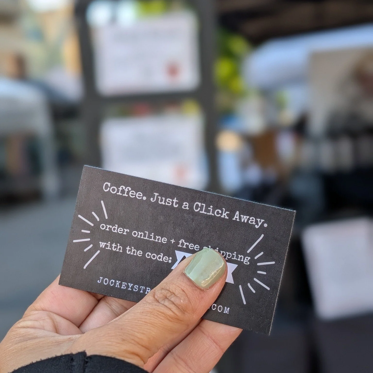 Come visit us at the Allen West Arts Festival and get free shipping on your next order! 

Today, 10-6
Tomorrow, 10-5

#jockeystreetcoffee #festivalseason