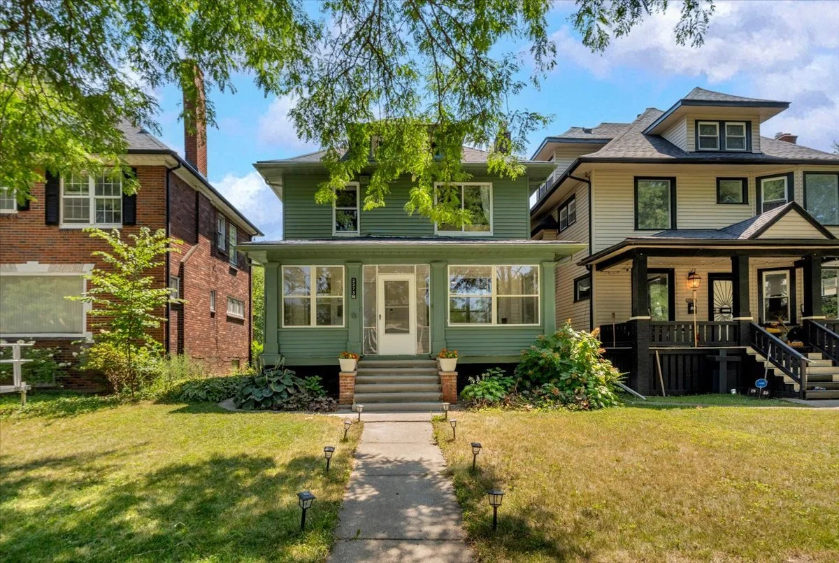 Some Detroit homes give you a backyard. This one gives you a **getaway.** 🌿