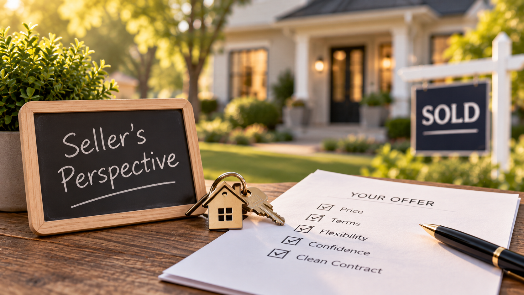 Thinking like a home seller is the secret weapon to winning your next offer! 🔑🏠