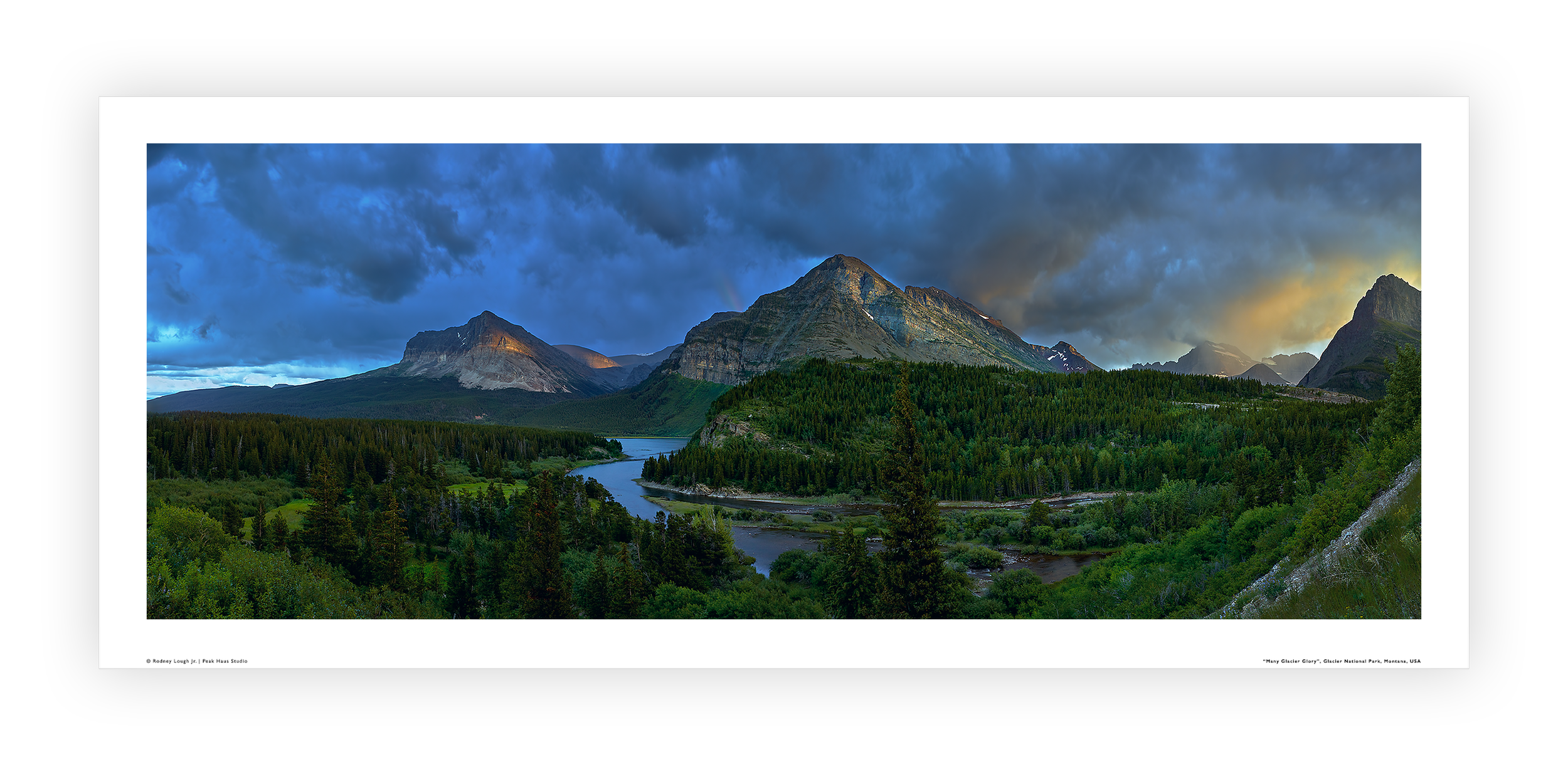 Loose LE (P) - Appreciation Level I - Many Glacier Glory - Pano