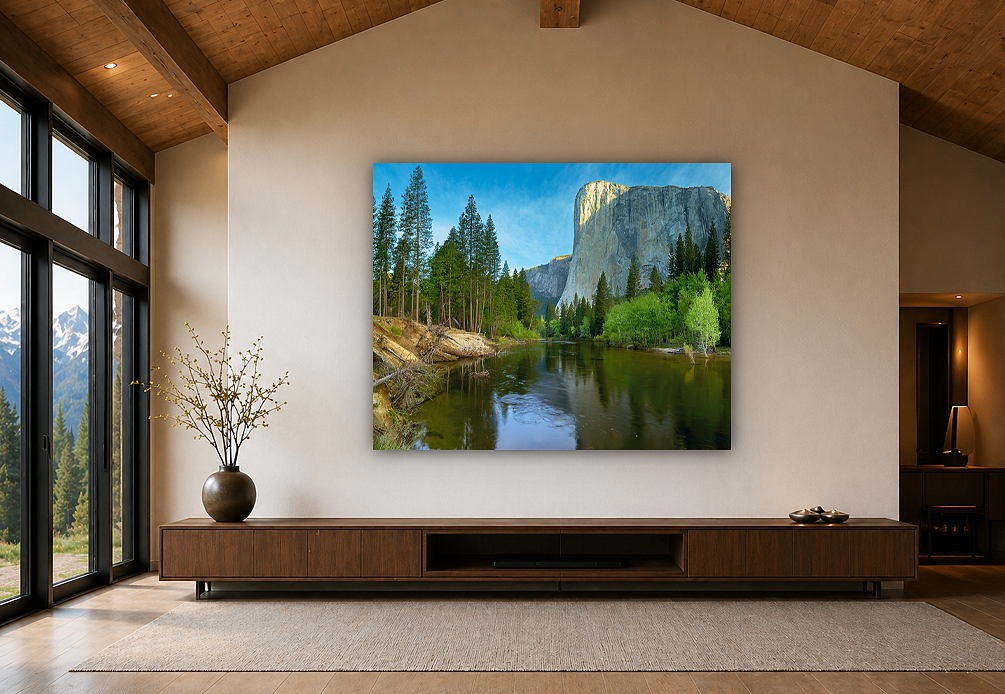 El Cap at Sunrise Along the Merced River_SS_Vista_Mountain Modern 02.png