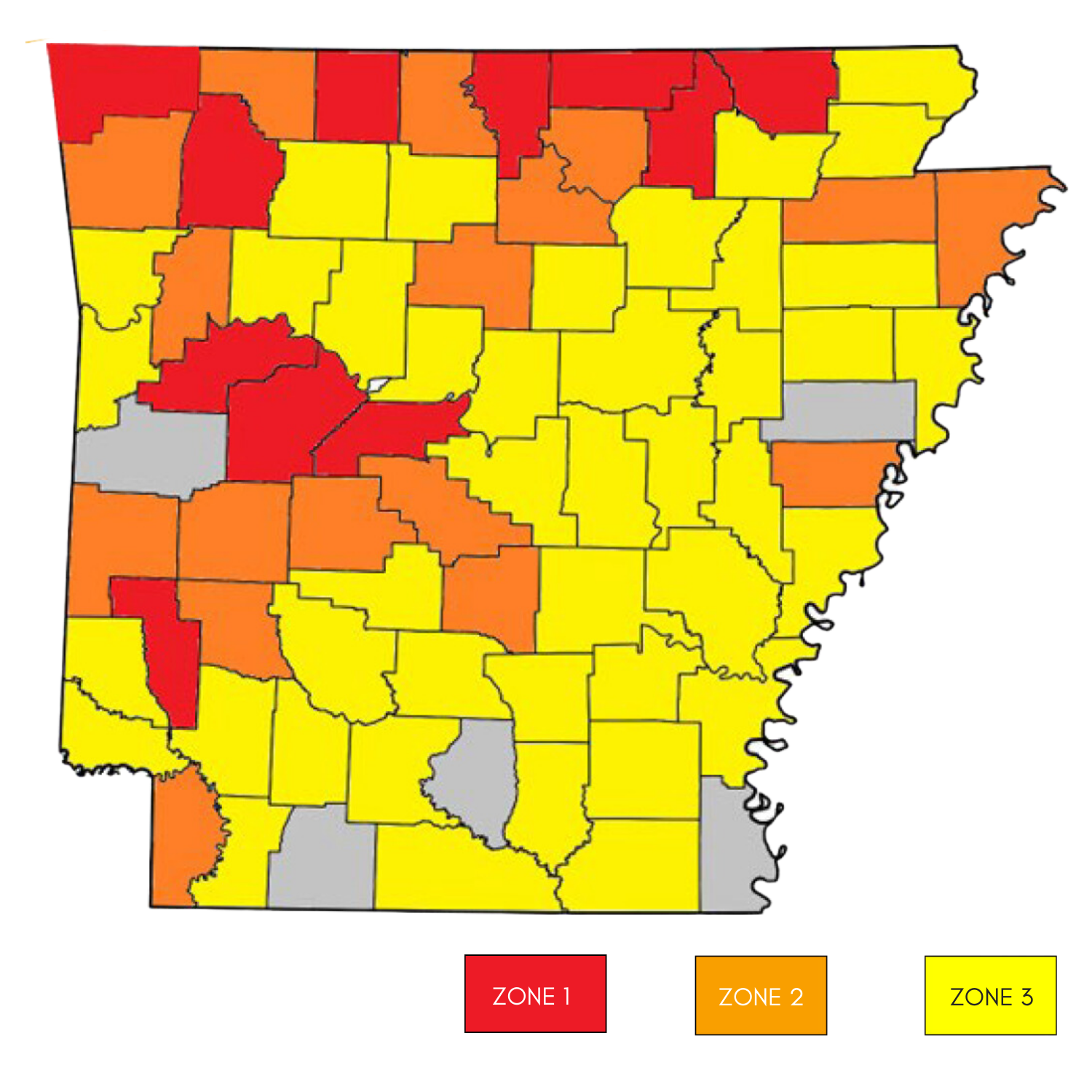 Does Arkansas have radon?