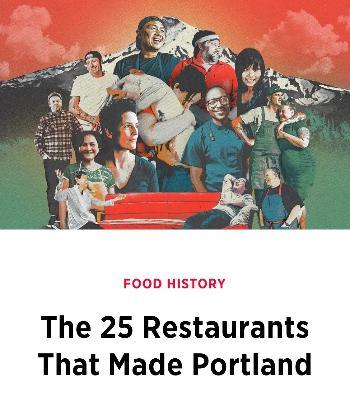 What an honor to be featured on @pomomagazine list of 25 Restaurants That Made Portland - THANK YOU @darra.goldstein @mattytrueherz @franiac @karenbrooks_pdx @suitcasewine @jacksonglidden 
!!!

To our community - thank you for sharing a meal with us,