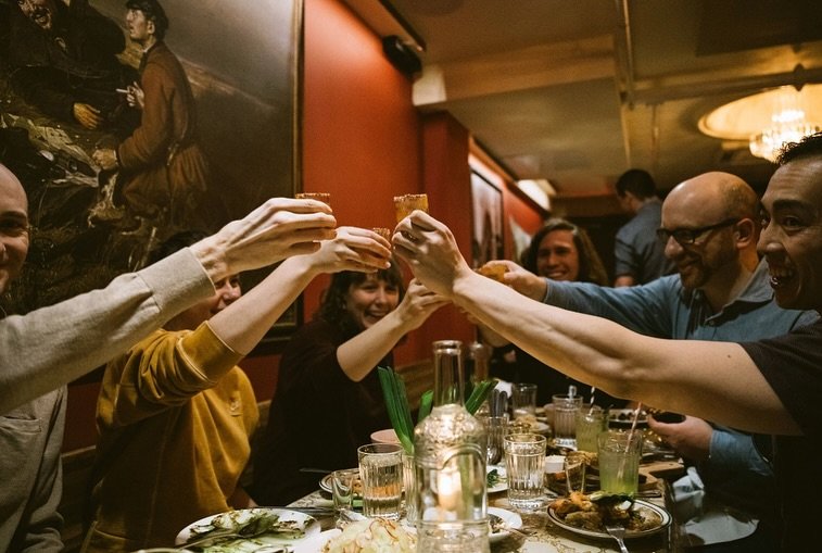 Our private dining room (aka the Gallery Room) is open for group reservations! Book your holiday party, birthday, reunion, reception with us - we LOVE HELPING YOU CELEBRATE! 🪩

We believe the spirit and tradition of our cuisine is best experienced a