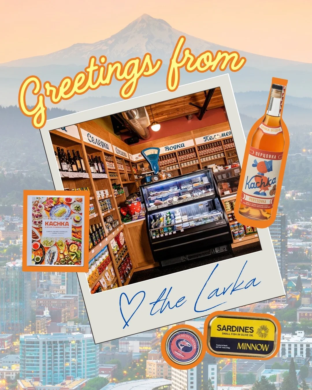 Upstairs above the main floor of Kachka, a world of ✨wonders✨ awaits you!! If you haven't been to the Lavka (or if it's just been awhile), our beloved market and deli, it's time to make a stop! 

Charcuterie, jams, tea, honey, cooking essentials incl