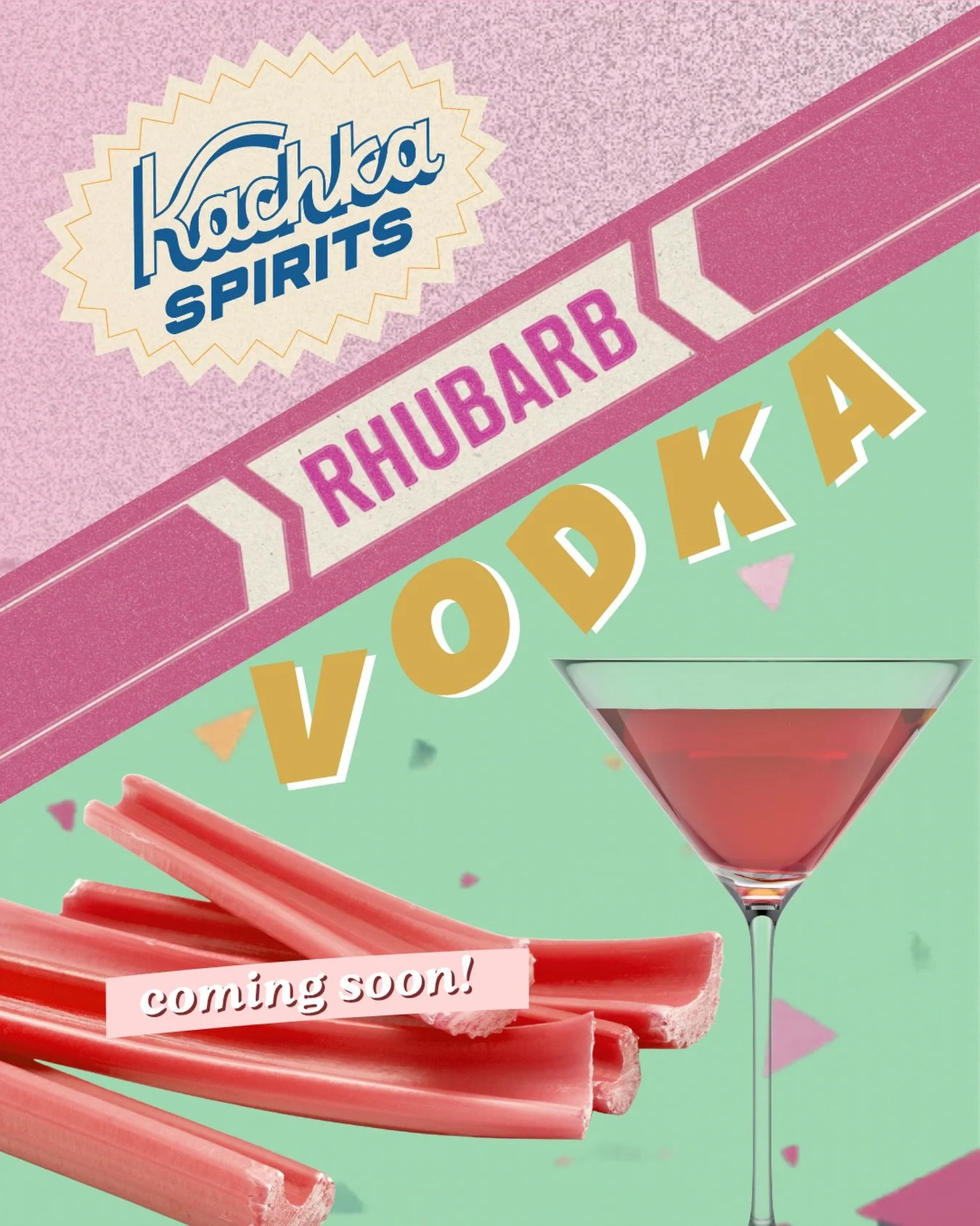 It&rsquo;s almost time- are you ready?! Our spring time RHUBARB VODKA is infusing as you read this and will be hitting our shelves NEXT WEEK!! 🥳🥳🥳

Bright, juicy, and a little unexpected, rhubarb has long been used in Slavic kitchens. Our vodka in