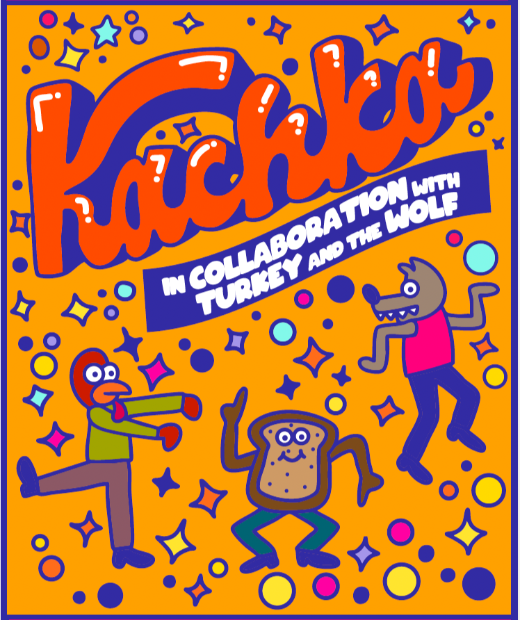 Kachka and Turkey and the Wolf Vodka Collab Label