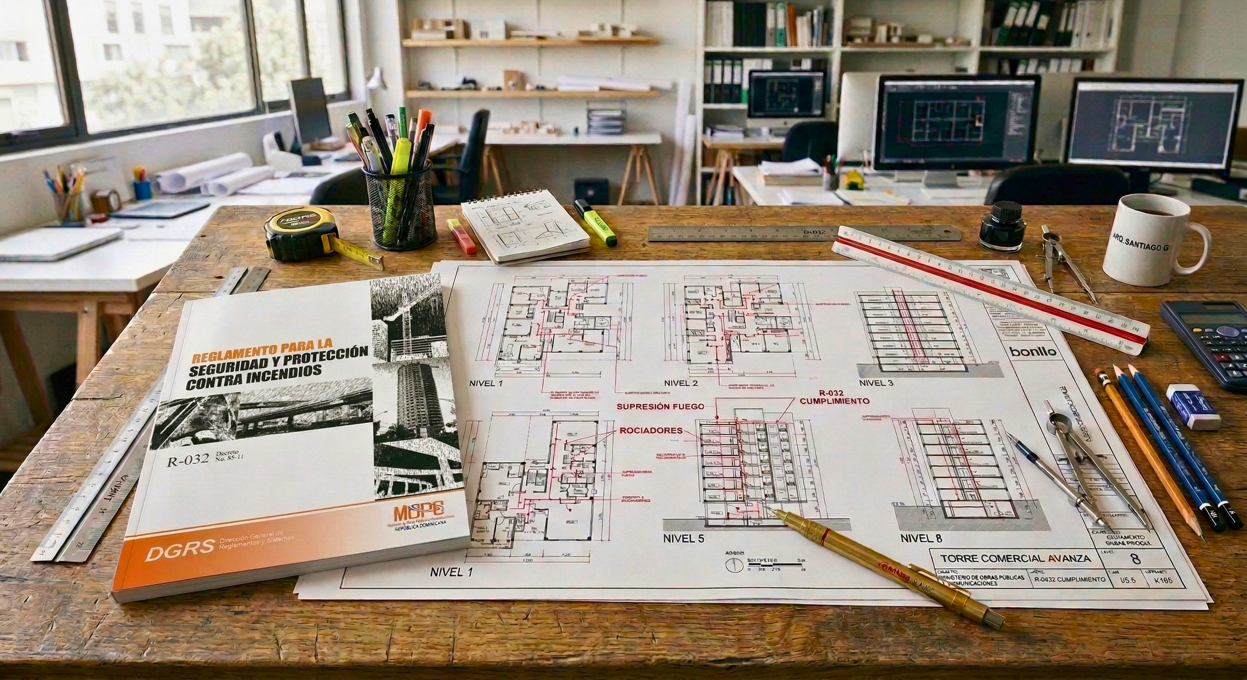 R-032: Qué Instalaciones Contra Incendios Exige la Ley para tu Edificación en República Dominicana