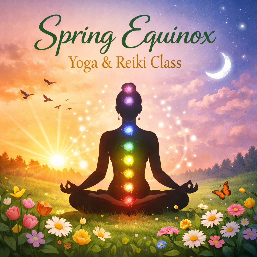 Spring equinox Yoga &amp; Reiki class&nbsp;