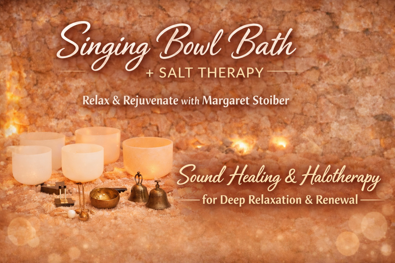 Singing Bowl Bath + Salt Therapy