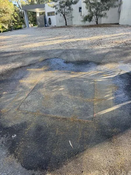 Damaged asphalt causing your cars and trucks grief.