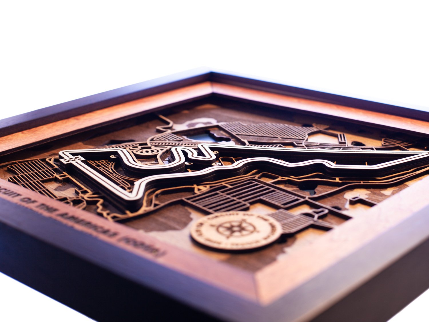 Circuit of the Americas COTA Grand Prix F1 Race Track Wall Art