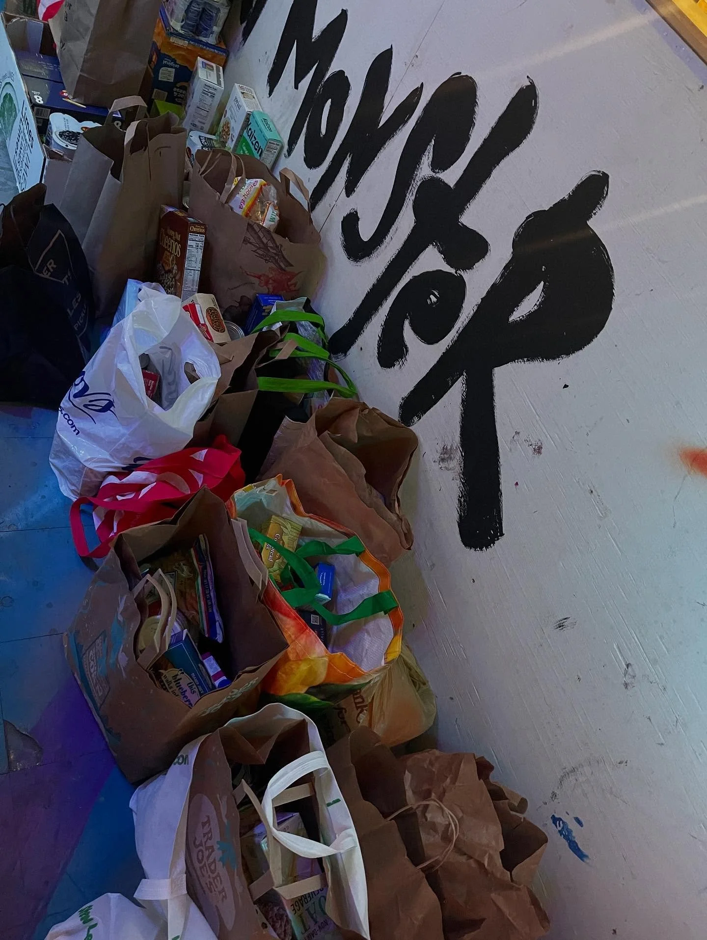 Thank for everyone that donated food during the family paint day! (This is only half of what was donated) We have more than enough to start our community shelf plus more to donate to the food pantry. 🙏🏽❤️ Blessings