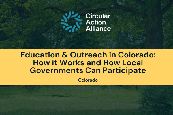 Education & Outreach in Colorado: How it Works and How Local Governments Can Participate