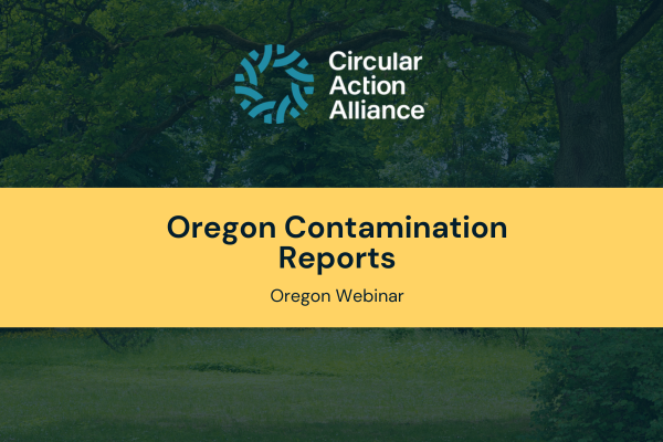 Oregon Contamination Report Webinar