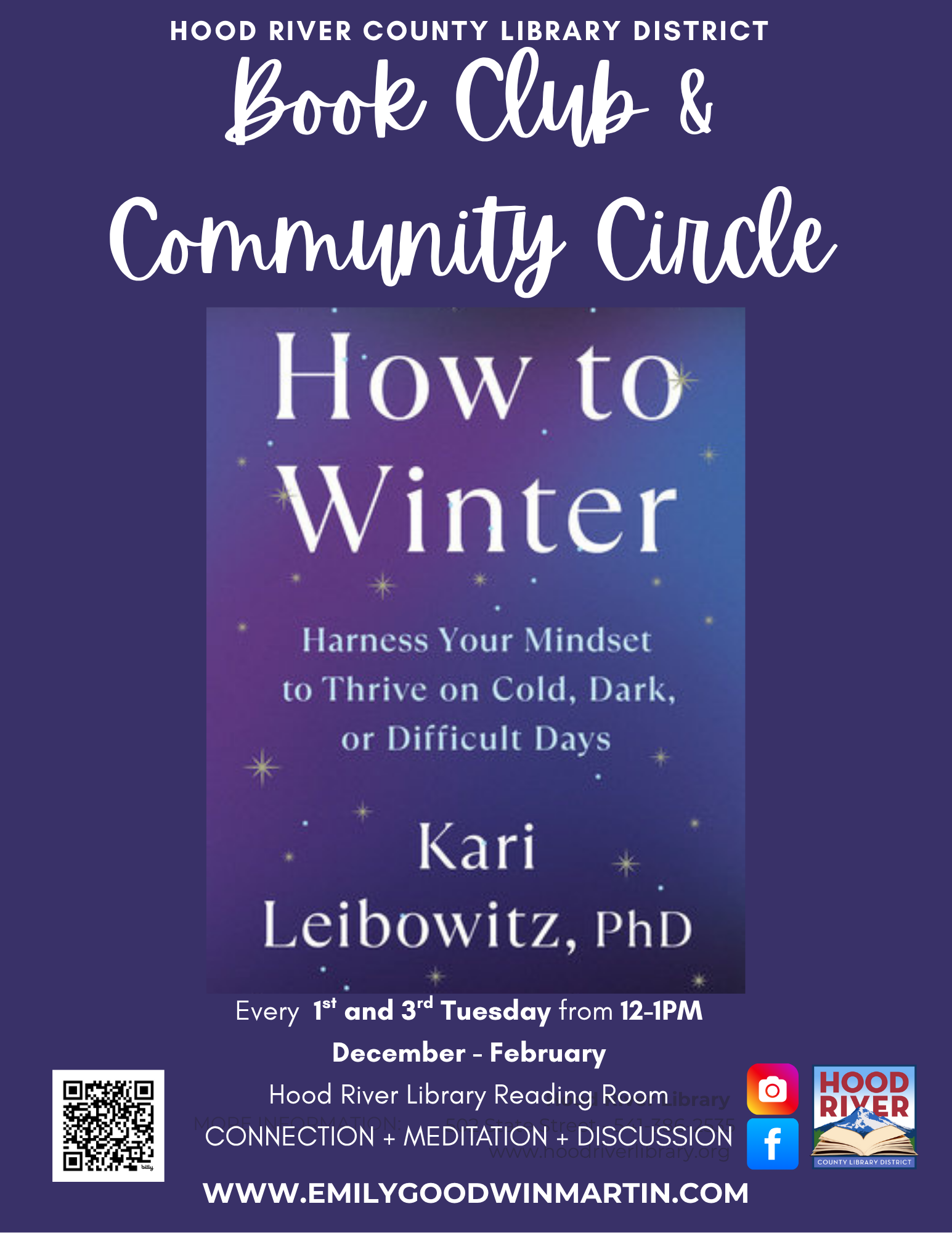 How to Winter Community Circle and Bookclub 