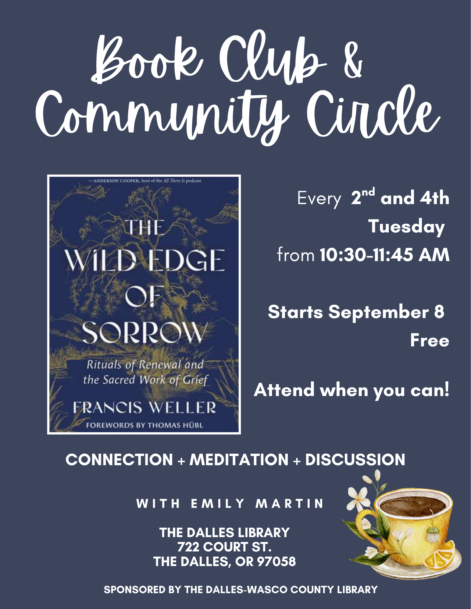 Community Circle &amp; Book Club (Copy)