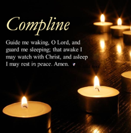 Weekly Thursday Night Compline (Online) 