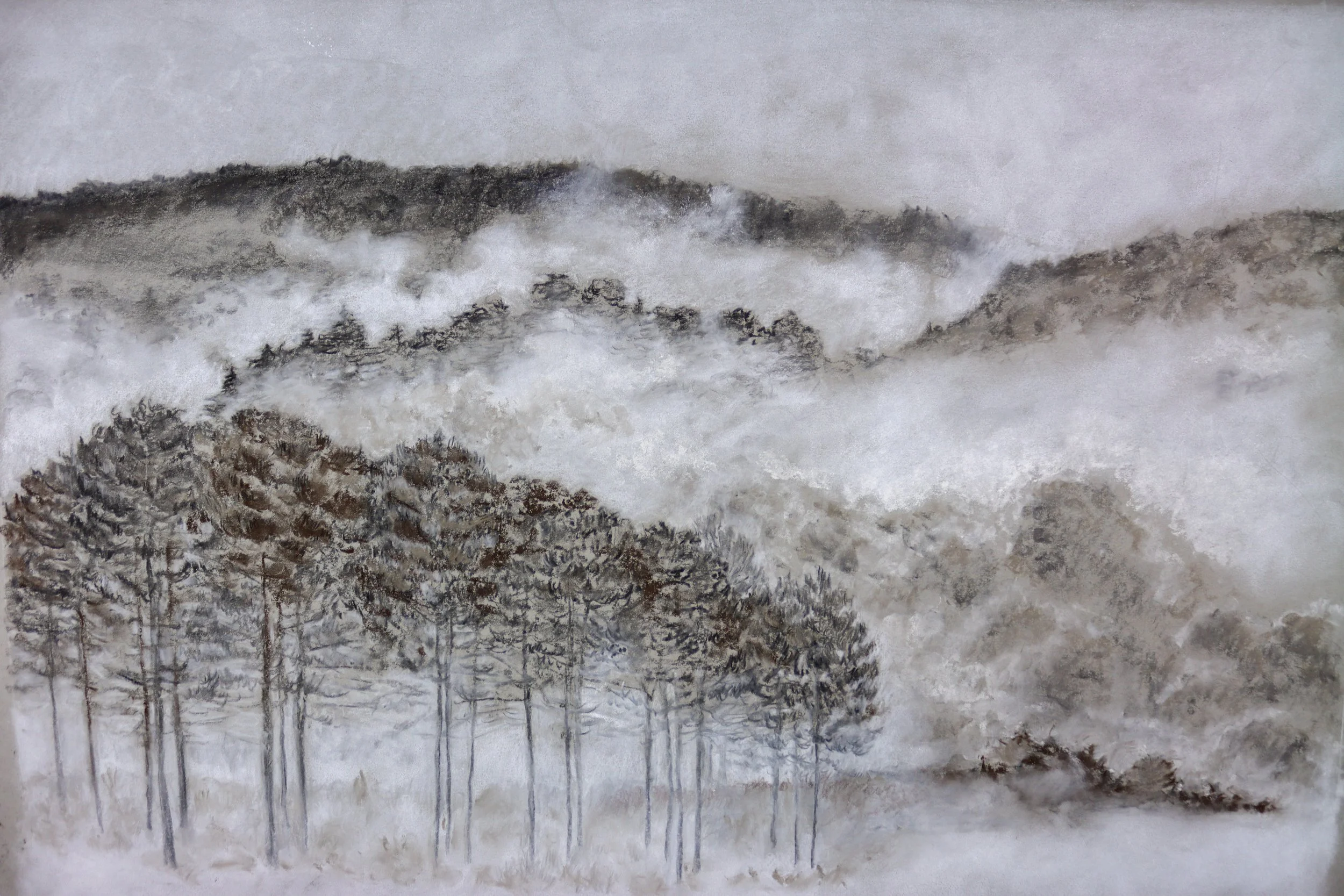 Study for Nuages 81cm x 54cm