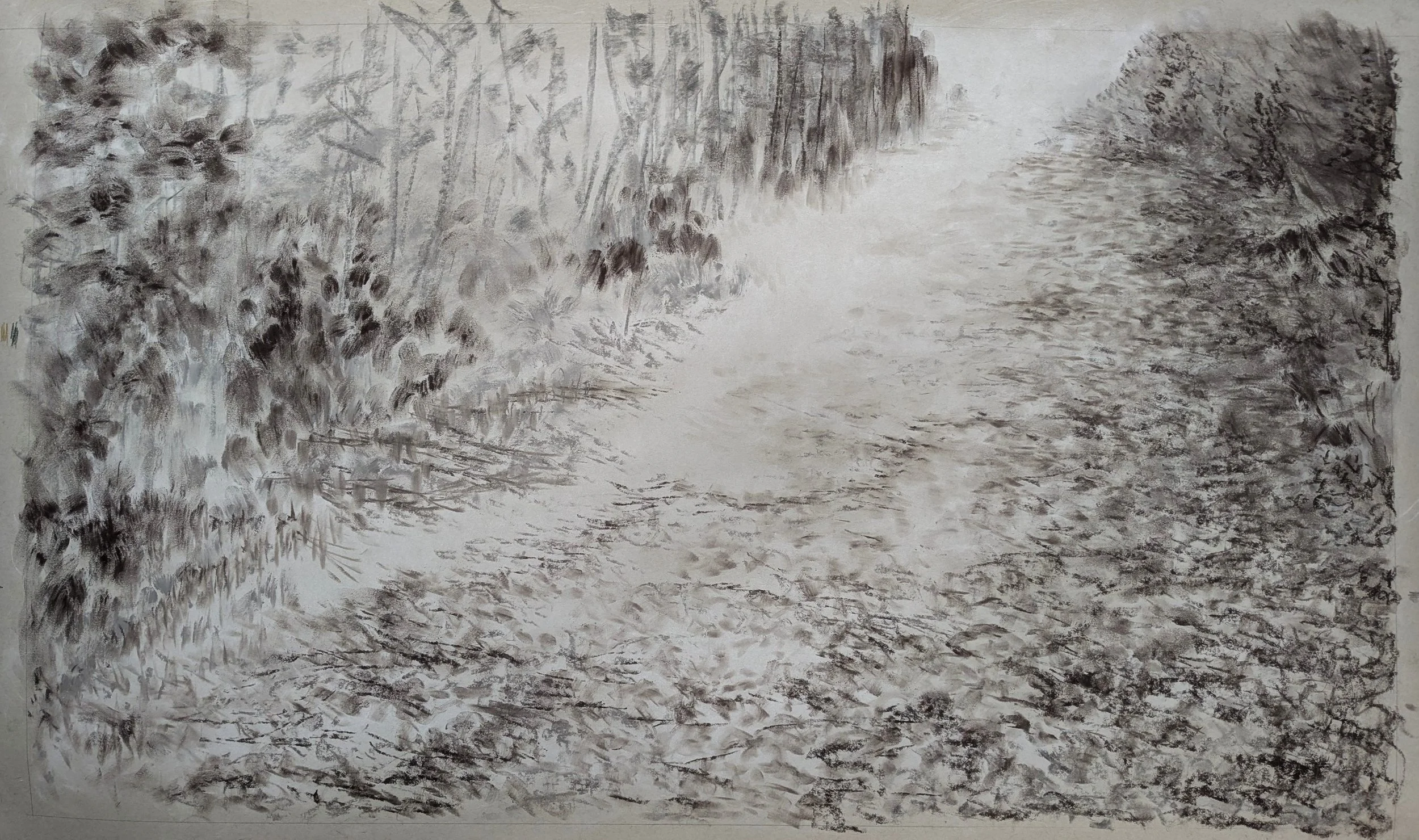 Le Chemin du Retour 95 cm x 55 cm