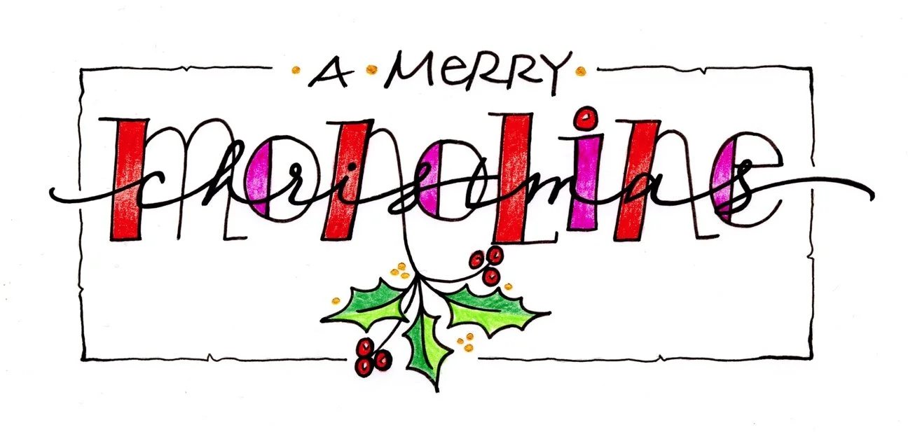 A Merry Monoline Christmas by Margaret Schmidt