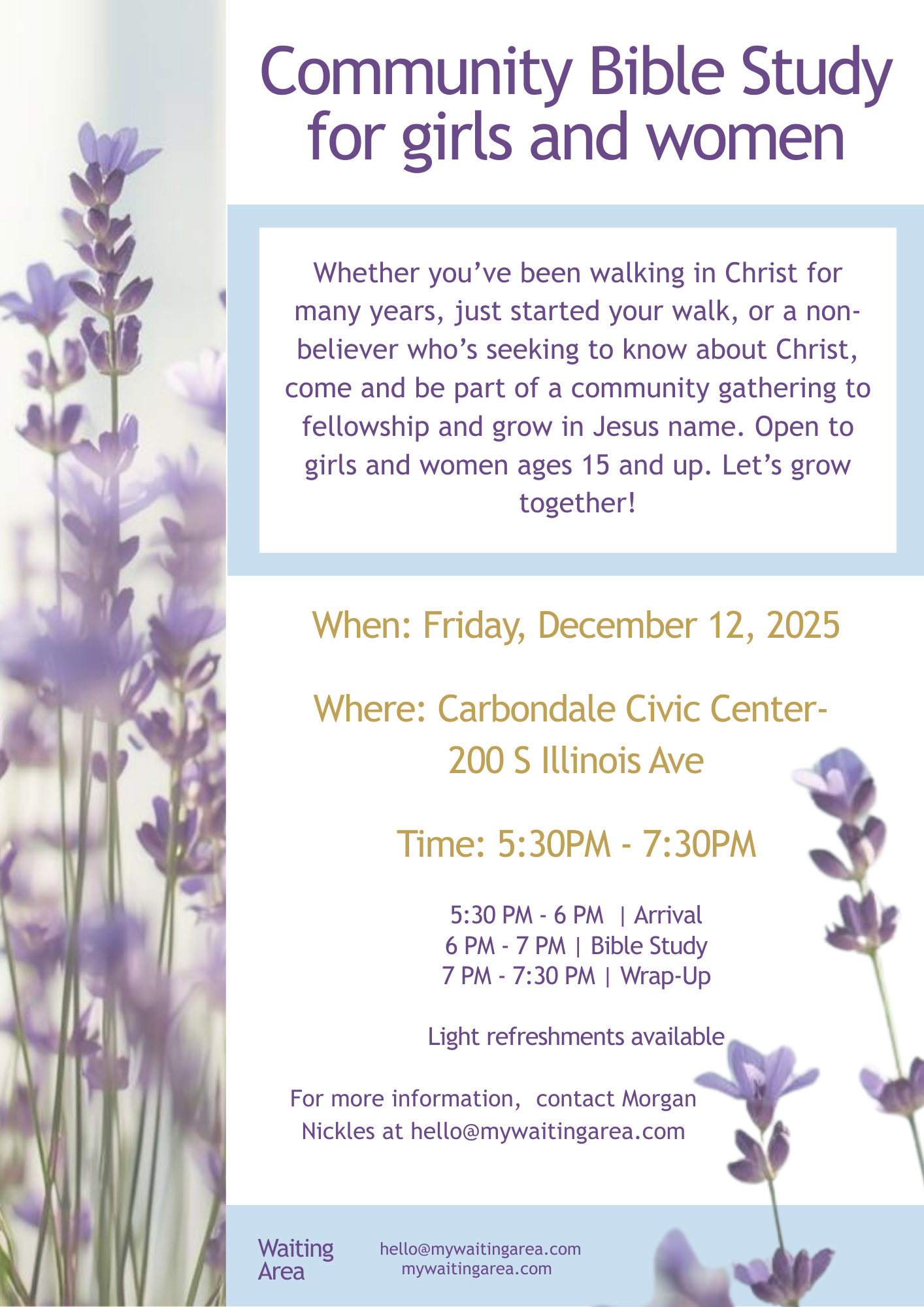Community Bible Study