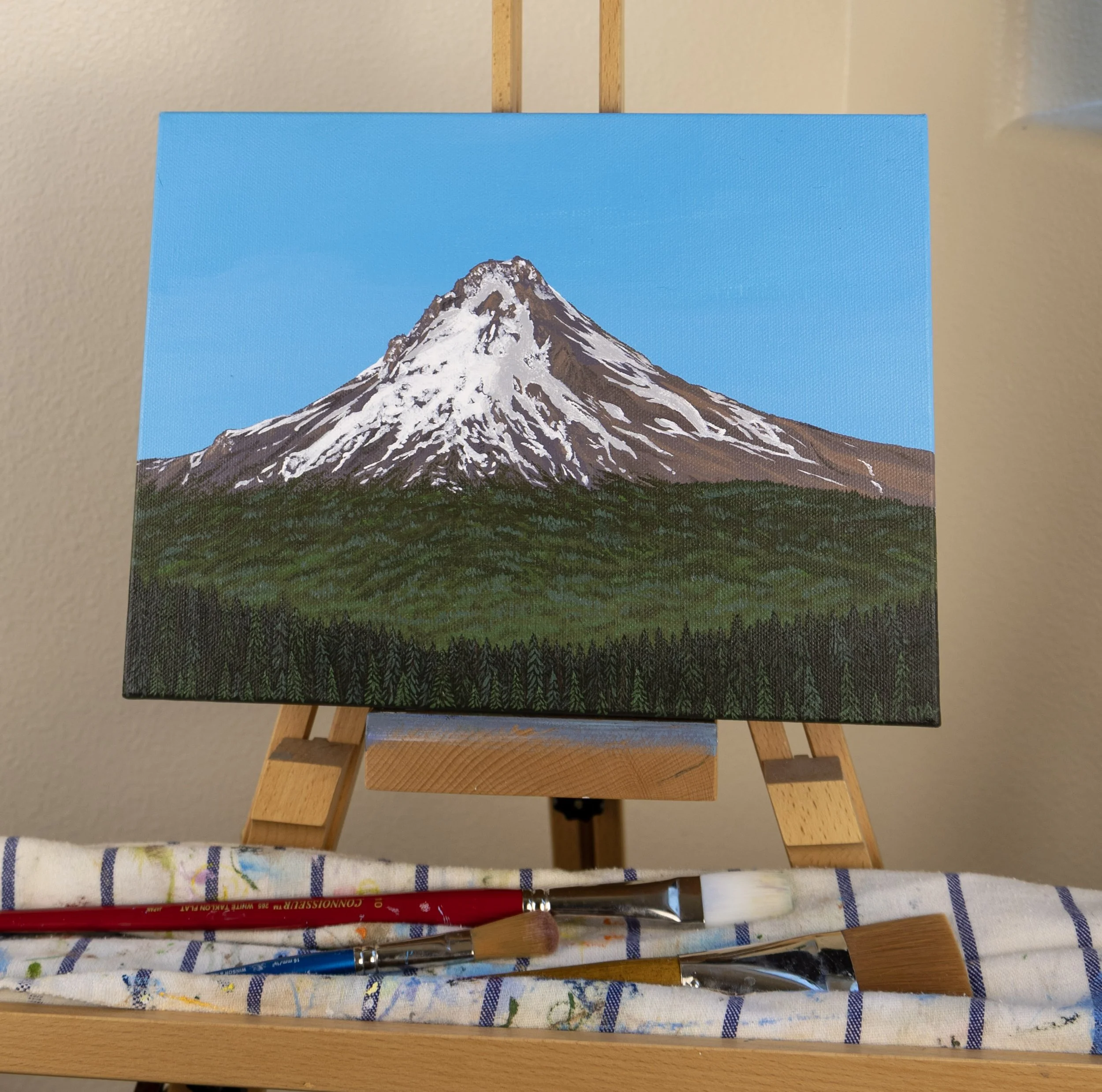 Mt Hood from Trillium