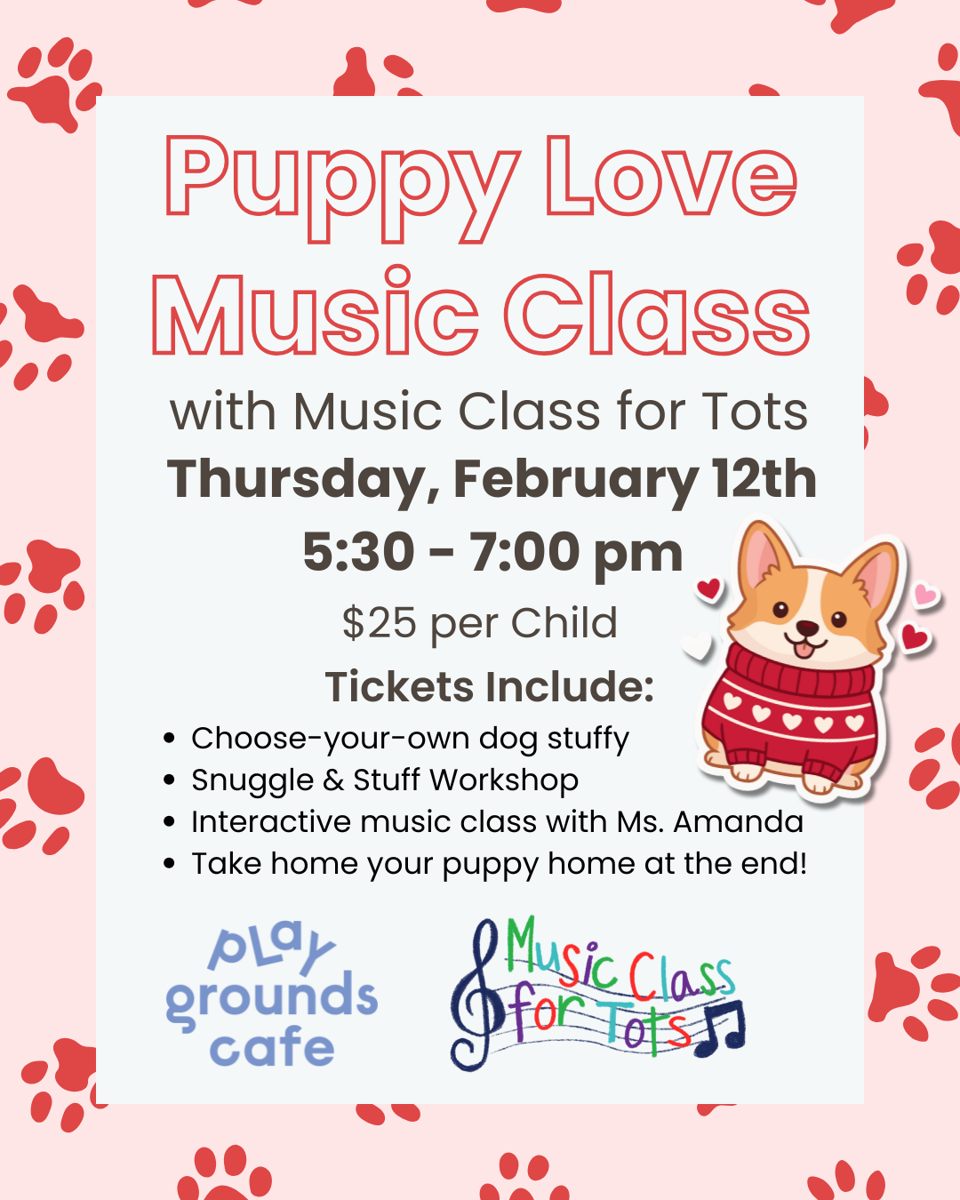 Puppy Love Music Class