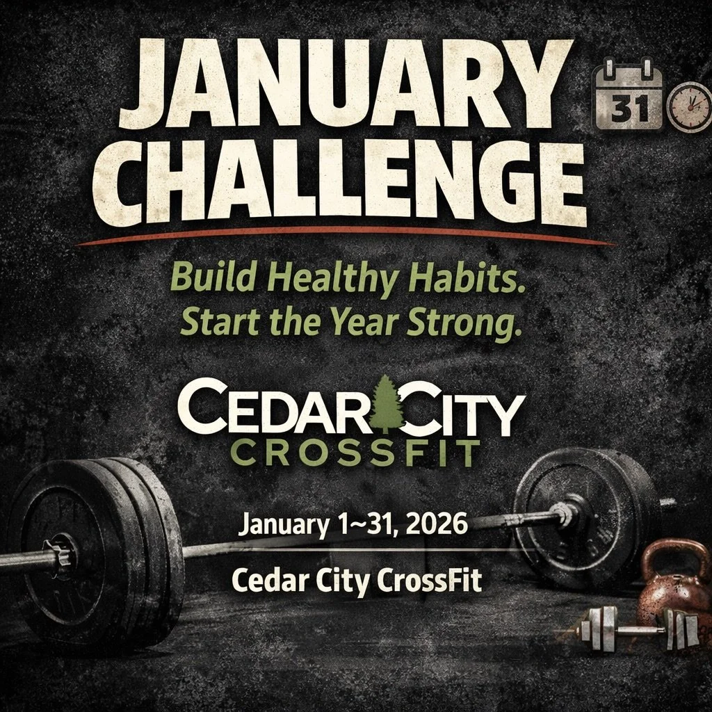 JANUARY CHALLENGE ANNOUNCEMENT! 🚨 

We will be doing a challenge again this January in order to help create healthy habits and consistency to start the year!

The Challenge: earn points daily throughout the month. Whoever has the highest points at t