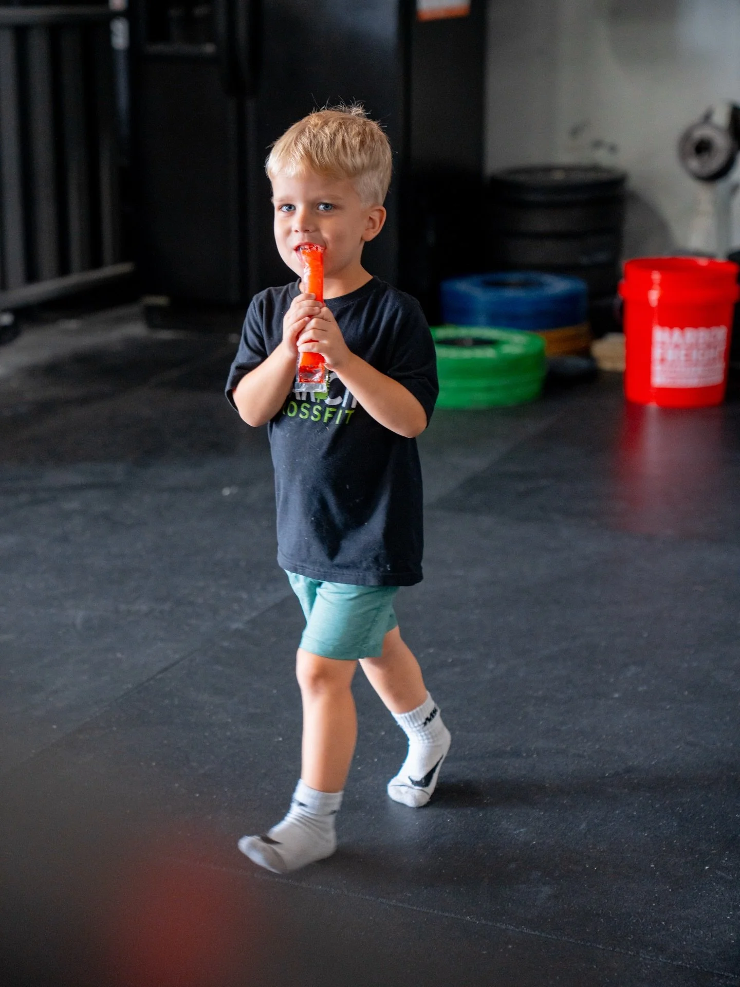 One major perk of working out at @cedarcitycrossfit&hellip; popsicles after 🔥

📸: @dclark_media