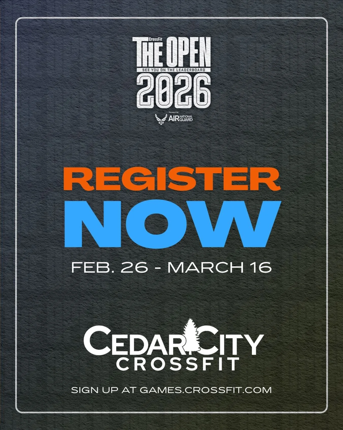 It&rsquo;s our favorite time of the year!!

Register for the Open26, and get ready for all the fun! Comment below what your favorite part of The Open is! ⬇️⬇️⬇️