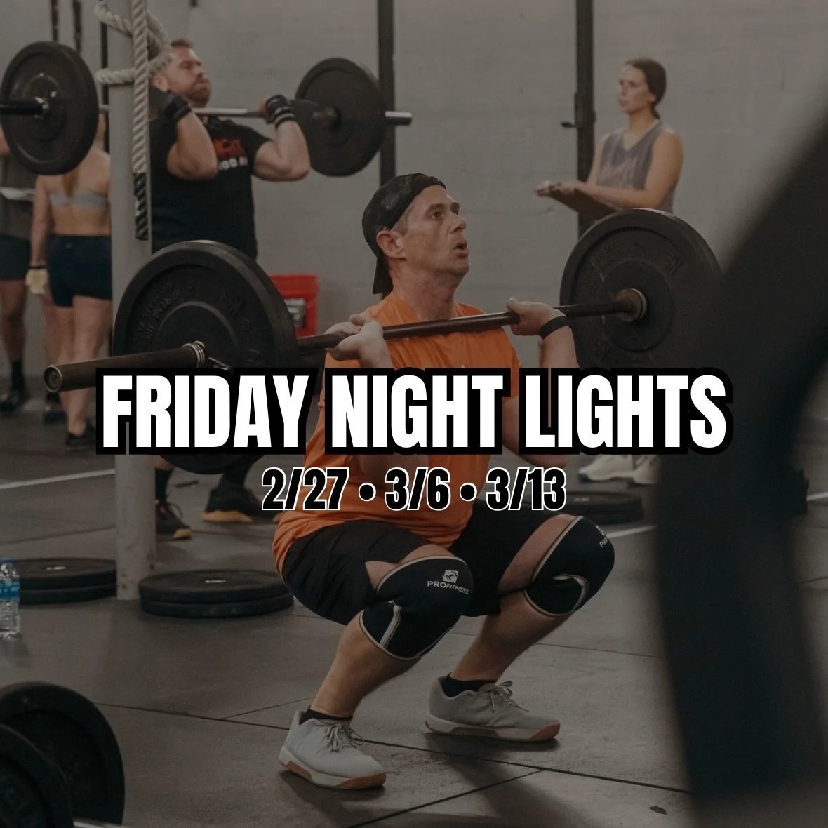 The CrossFit Open is just one month away which means Friday Night Lights are back! Last year we had 50 people participate and we would love even more this year! Get more info and sign up at 🔗 in bio!