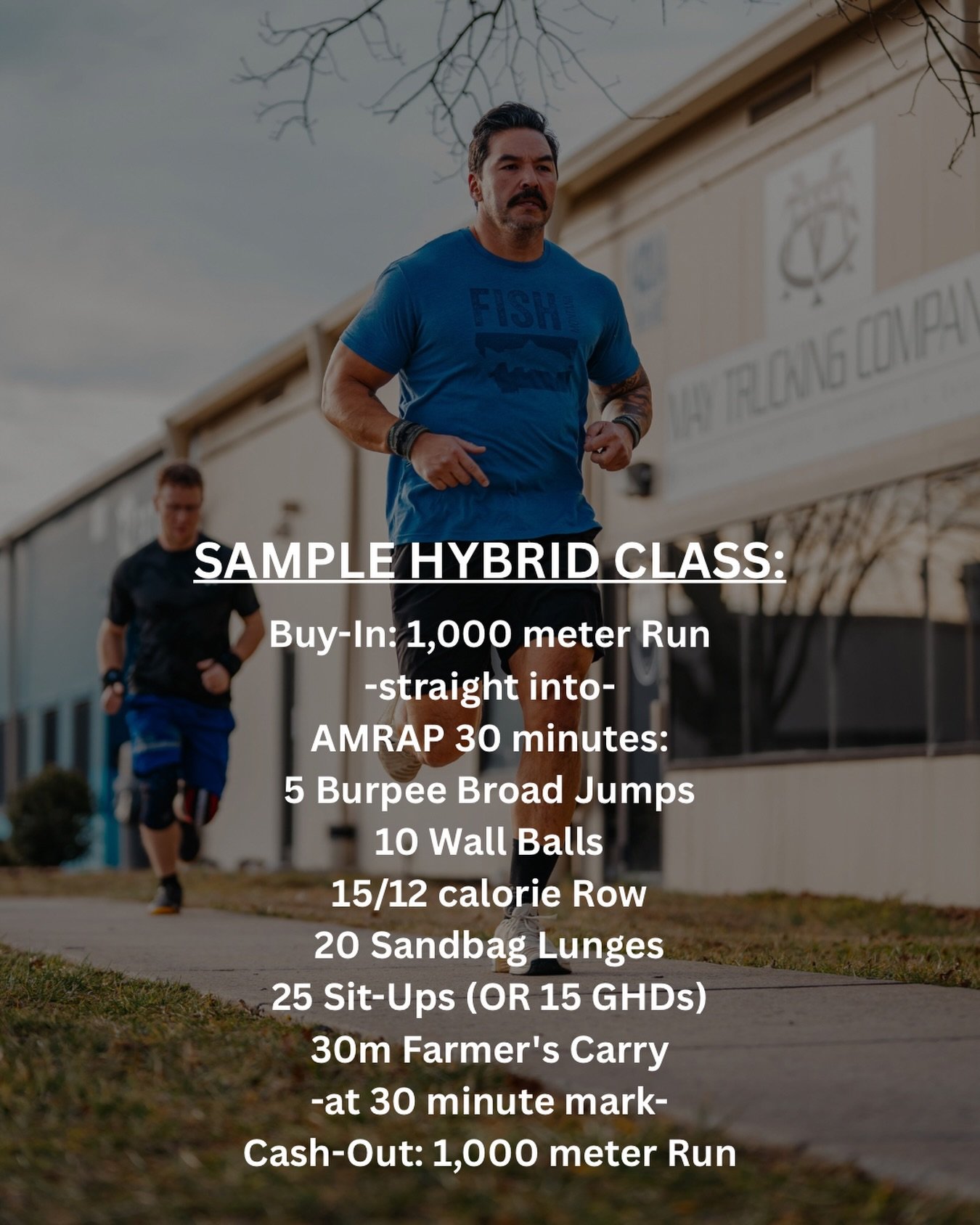 Interested in our Hybrid Programming? Here&rsquo;s a sample of what a class workout would look like! Plus warm-up and cool-down. We are just 1 person away from being able to start this new class! 

Tag someone you want to join you!

Link in bio for i