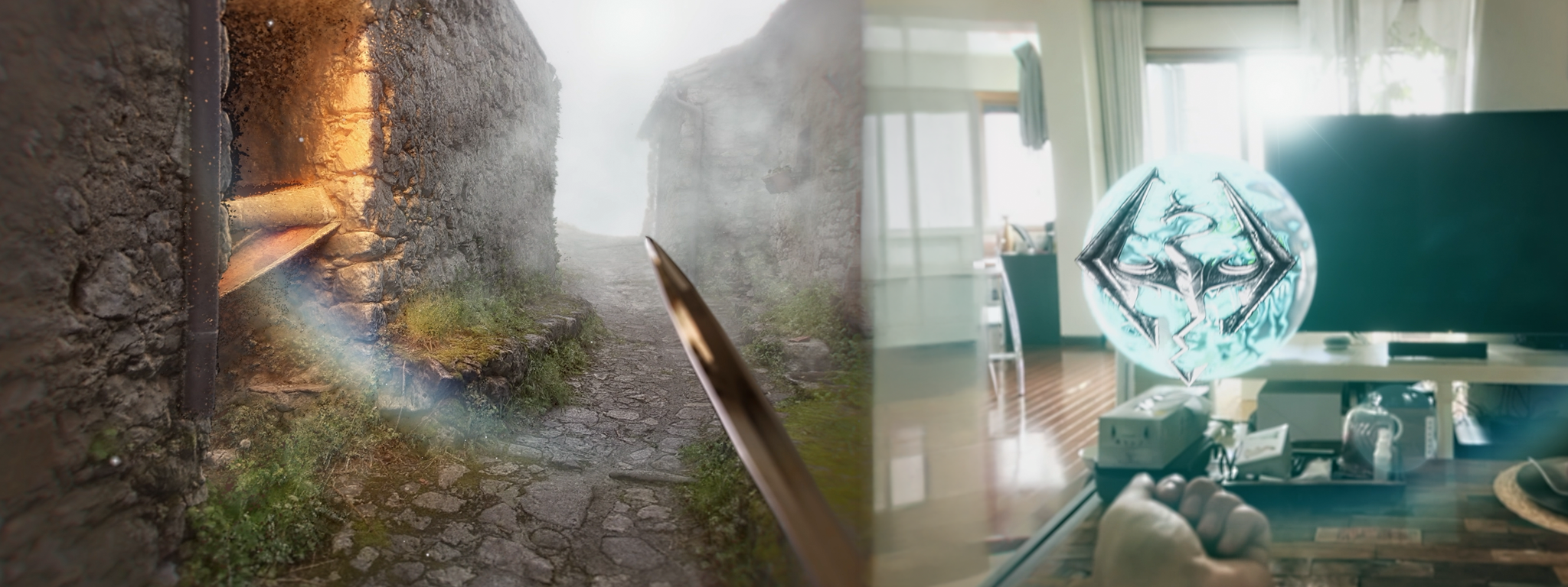 Skyrim on Vision Pro