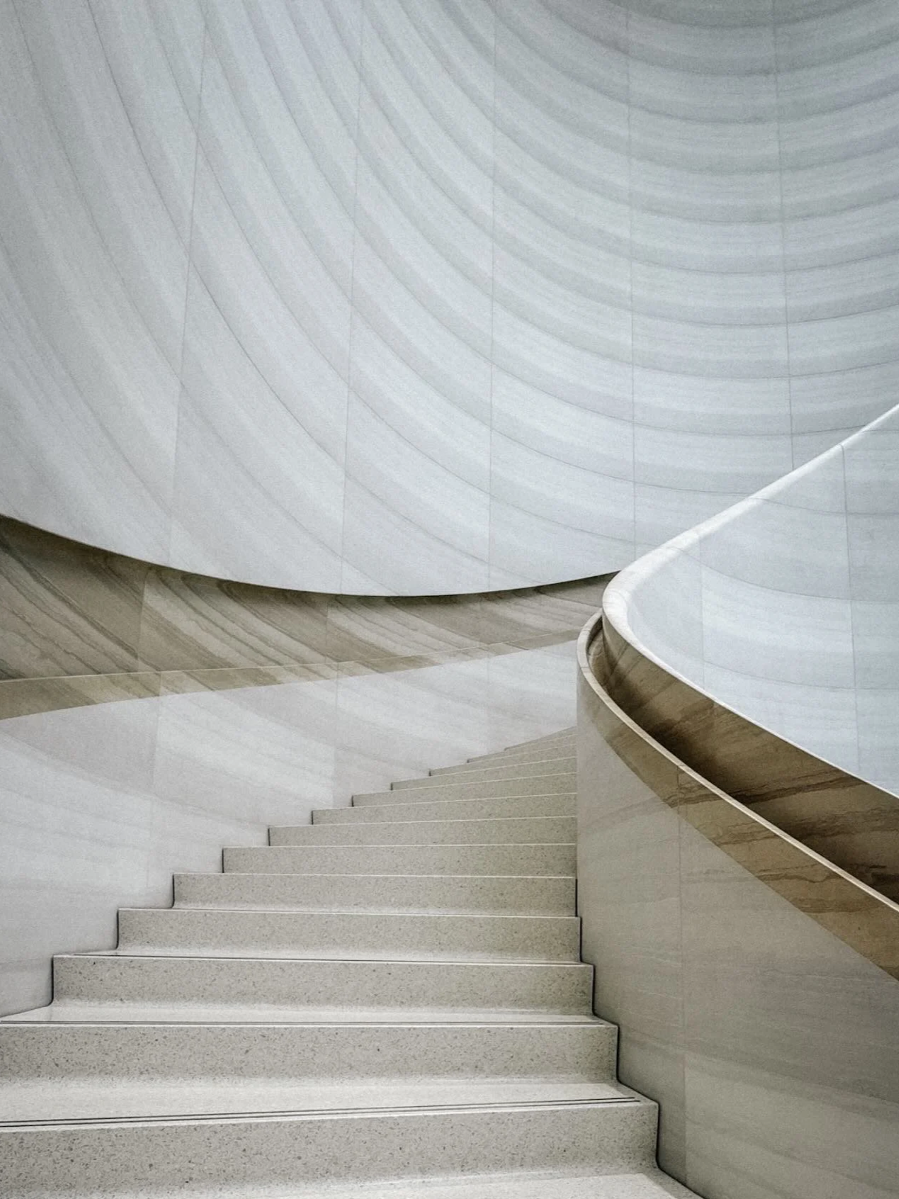Iconic stairway, Apple Orchard.