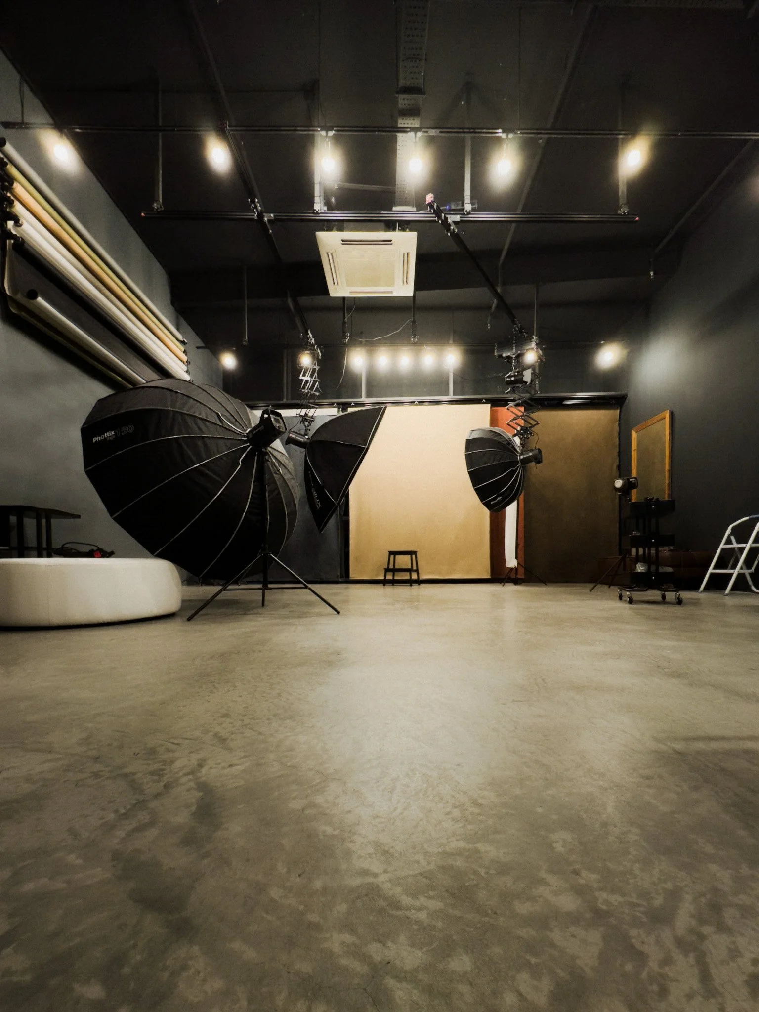 A day behind studio shoot.