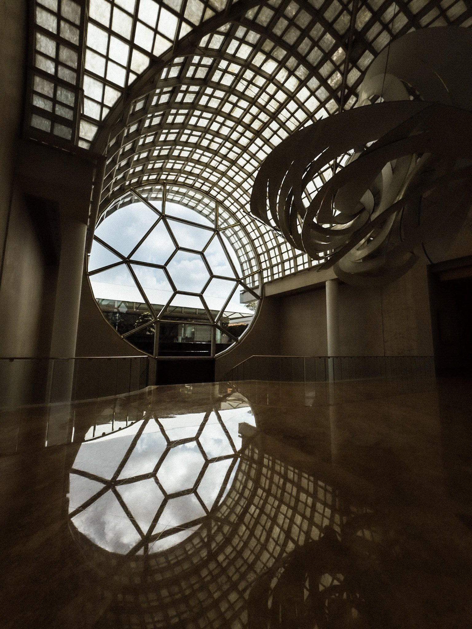 Ritz-Carlton lobby.