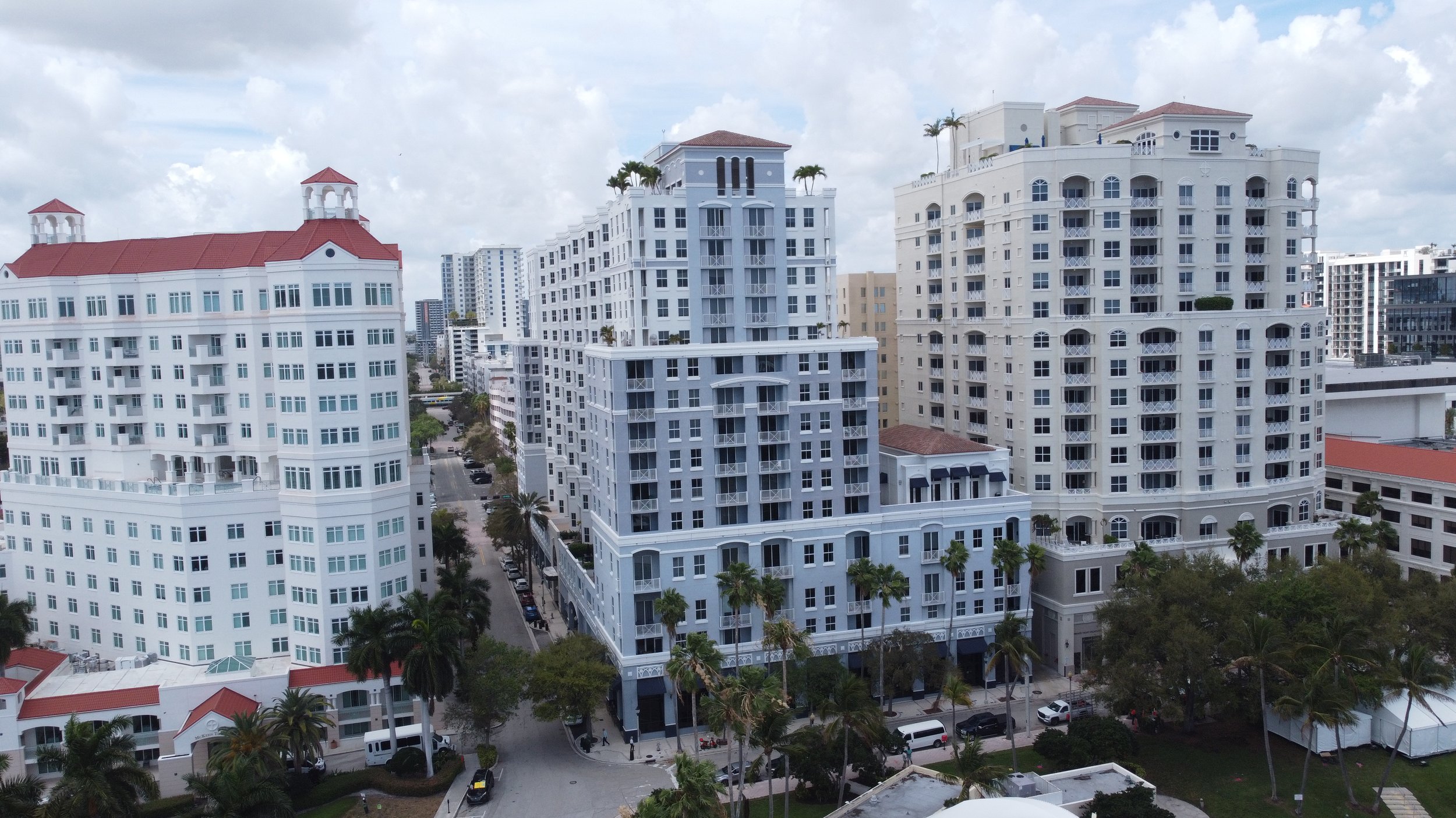 Esplanade Grande Condominiums In Downtown West Palm Beach, Florida
