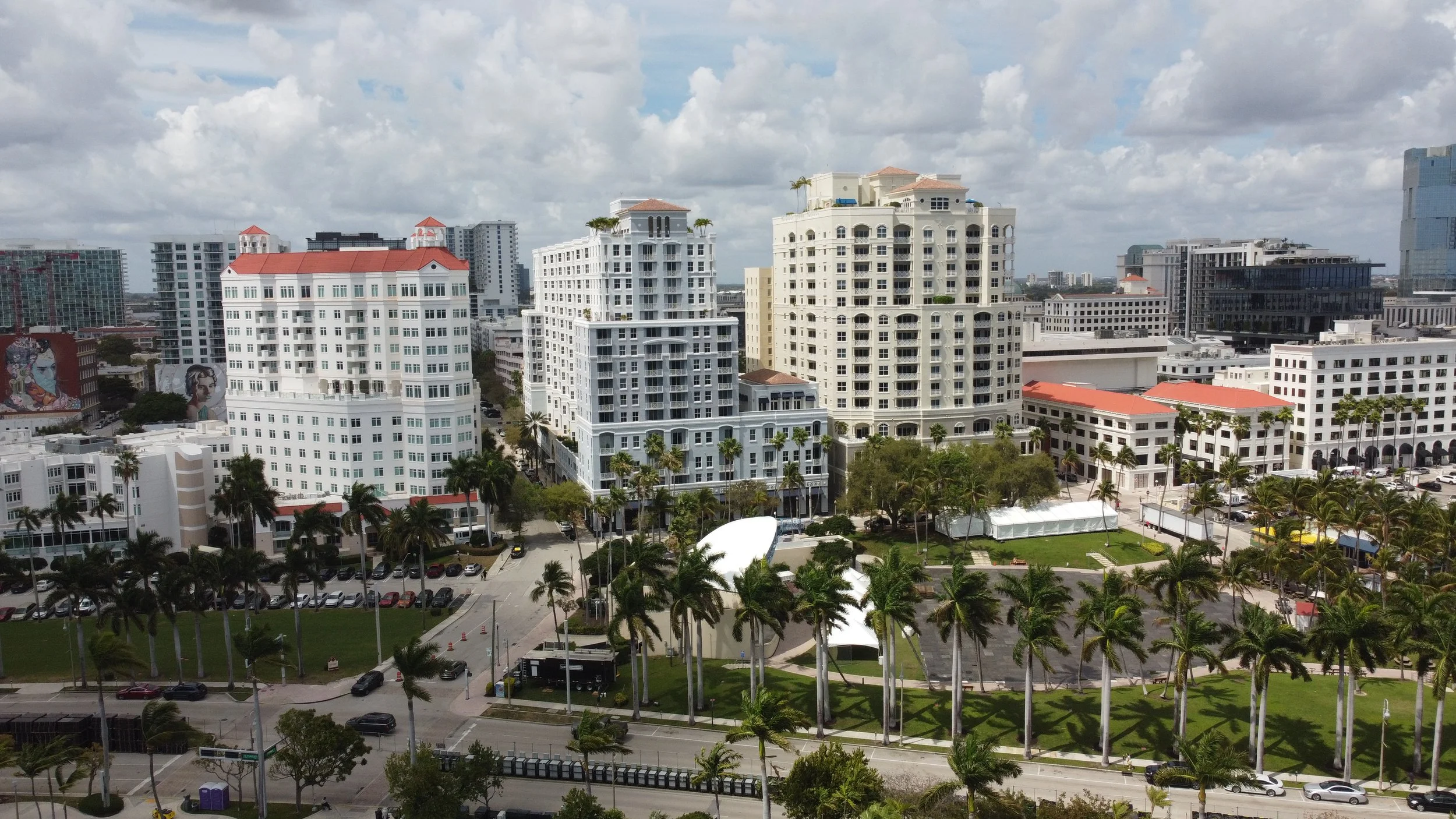 Esplanade Grande Condominiums In Downtown West Palm Beach, Florida