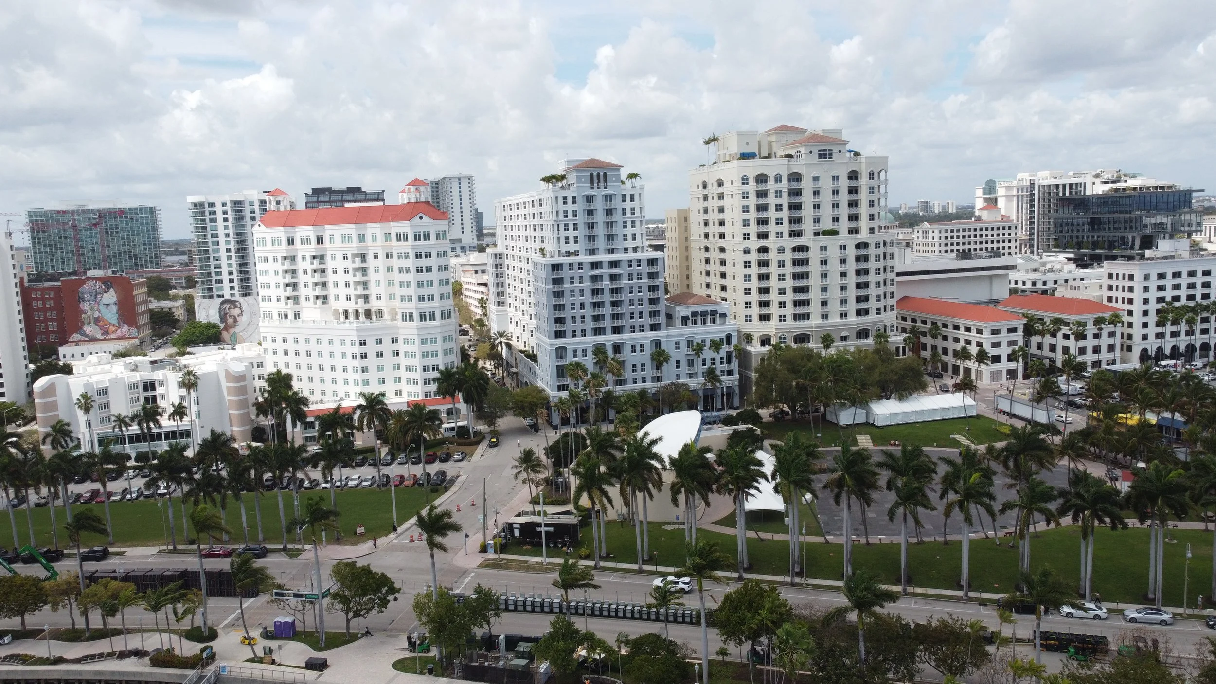 Esplanade Grande Condominiums In Downtown West Palm Beach, Florida