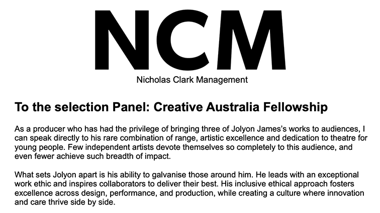 NCM Letter of Support