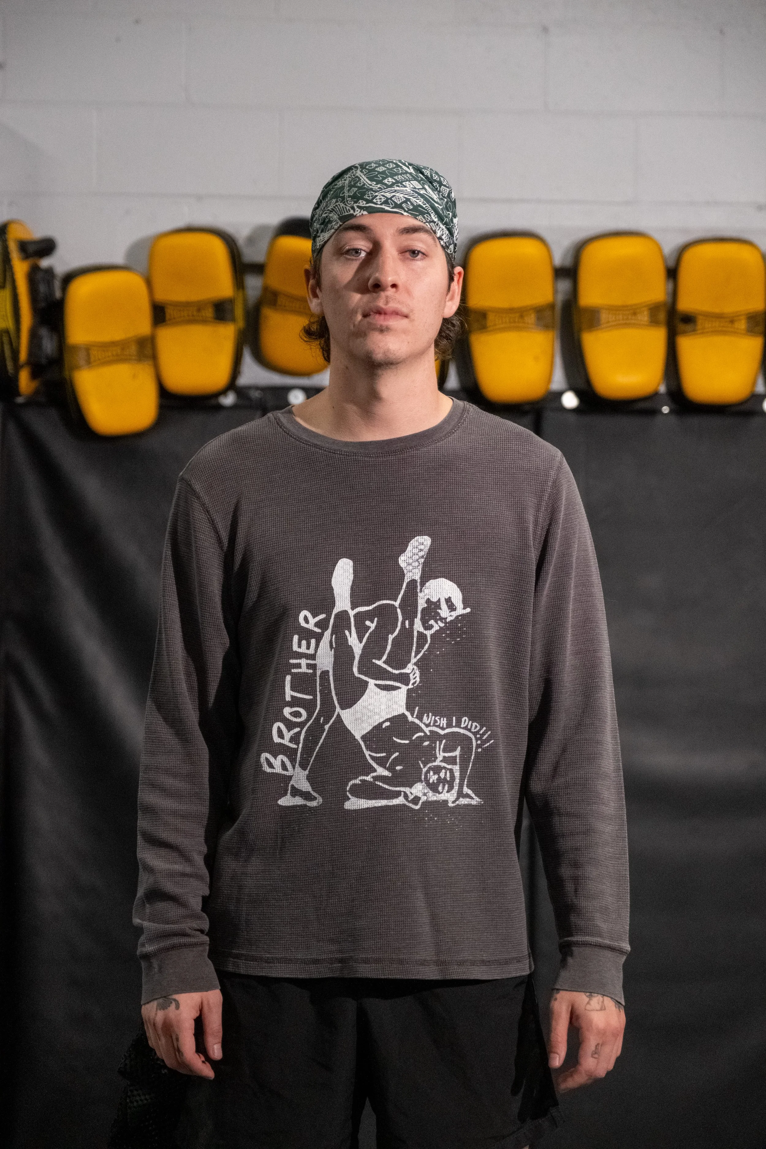 BROTHER, waffle knit